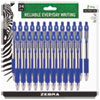 Z Grip Retractable Ballpoint Pen Blue Ink Medium 24 Pack