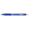 Z Grip Retractable Gel Pen Blue Ink Medium Dozen
