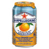 Sparkling Fruit Beverages Aranciata Orange 11.15 oz Can 12 Carton