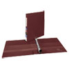 Heavy Duty Binder with One Touch EZD Rings 1 quot; Capacity Maroon