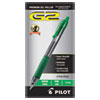 G2 Premium Retractable Gel Ink Pen Refillable Green Ink .7mm Dozen