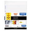 Reinforced Filler Paper 20lb College Rule 11 x 8 1 2 White 100 Sheets