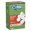 Sterile Cotton Balls 1 quot; 130 Box