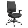 Alera Wrigley 24 7 High Performance Multifunction Chair 42 7 8 quot;h Black