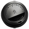 Hot Cup Dome Lids Fits 10 20oz Cups Black 100 Sleeve 10 Sleeves Carton