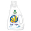 Free Clear HE Liquid Laundry Detergent 50 oz Bottle