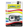 Label Printer Iron On Transfer Tape 18mm Black on White