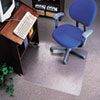 deflect-o&reg; EconoMat&reg; Nonstudded, No Bevel Chair Mat for Low Pile Carpeting