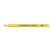 Ticonderoga Laddie Woodcase Pencil w o Eraser HB 2 Yellow Dozen