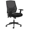 VL581 High-Back Task Chair, Supports Up to 250 lb, 18" to 22" Seat Height, Black