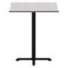 Reversible Laminate Table Top, Square, 35.38w x 35.38d, White/Gray