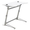 Verve Standing Desk, 47.25" x 31.75" x 36" to 42", White