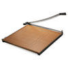 Square Commercial Grade Wood Base Guillotine Trimmer 20 Sheets 30 quot; x 30 quot;