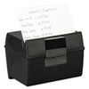 Oxford&reg; Plastic Index Card File