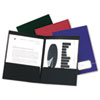 Oxford&reg; Monogram Executive Twin Pocket Folders