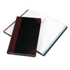 Boorum & Pease&reg; Record and Account Book with Black and Red Cover