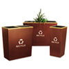 Ex-Cell Metro Collection&trade; Recycling Receptacle