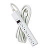 Six-Outlet Power Strip, 120V, 15ft Cord, 13-3/4 x 7-3/4 x 10-1/2