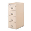 Four Drawer Vertical File 21 5 8 x 32 1 16 UL 350 176; for Fire Legal Parchment