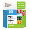HP C9512FN - HP 92 Inkjet Cartridge