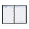 HOD27502 - Academic Weekly/Monthly Appointment Book/Planner, 5 x 8, Black, 2012-2013