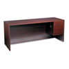 10500 Series 3 4 Height Right Pedestal Credenza 72w x 24d x 29 1 2h Mahogany
