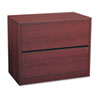 HON10563NN - 10500 Series Two-Drawer Lateral File, 36w x 20d x 29-1/2h, Mahogany