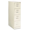 HON214PL - 210 Series Four-Drawer, Full-Suspension File, Letter, 28-1/2d, Putty
