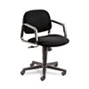 HON4002AB10T - Solutions Seating Mid-Back Swivel/Tilt Chair, Black