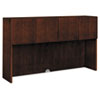 Veneer stack-on storage unit. Two compartments with four doors.