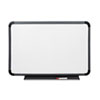 Ingenuity Dry Erase Board Resin Frame with Tray 48 x 36 Charcoal