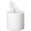 Center-pull hand drying towels.