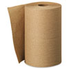 Nonperforated hard roll paper towels.
