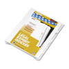 80000 Series Legal Exhibit Index Dividers Side Tab quot;F quot; White 25 Pack