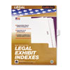 80000 Series Legal Index Dividers Side Tab Printed quot;Exhibit E quot; 25 Pack