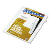 80000 Series Legal Index Dividers Side Tab Printed quot;5 quot; 25 Pack