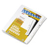 80000 Series Legal Index Dividers Side Tab Printed quot;7 quot; 25 Pack