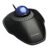 Orbit Trackball with Scroll Ring Two Buttons Black