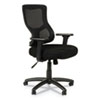 Alera Elusion II Series Mesh Mid-Back Synchro Seat Slide Chair, Supports Up to 275 lb, 17.51