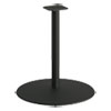 Between Round Disc Base for 30" Table Tops, 29" High, Black Mica
