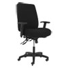 Network High-Back Chair, Supports Up to 250 lb, 18.3" to 22.8" Seat Height, Black