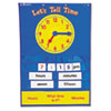 Teaching Time Pocket Chart with 67 Cards 23 x 34