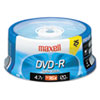 DVD R Discs 4.7GB 16x Spindle Gold 25 Pack