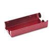 Rolled Coin Aluminum Tray w Denomination amp; Quantity Etched on Side Red