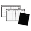 Move-A-Page Weekly/Monthly Appointment Book, 11 x 8.75, Black Cover, 12-Month (Jan to Dec): 2023