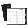 Pocket-Size Monthly Planner, 6 x 3.5, Black Cover, 13-Month (Jan to Jan): 2023 to 2024