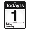 Today Is Wall Calendar, 9.5 x 12, White Sheets, 12-Month (Jan to Dec): 2023