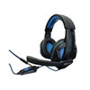 Gaming Headsets, Binaural, Over the Head, Black/Blue