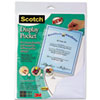 Scotch&reg; Adhesive Display Pocket