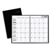 DayMinder Monthly Planner, Ruled Blocks, 12 x 8, Black Cover, 14-Month (Dec to Jan): 2022 to 2024